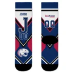 South Alabama Jaguars Socks Personalized Arrow Blocks Blue Best Selling
