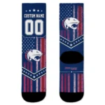 South Alabama Jaguars Socks Personalized Star Stripes Blue White Best Selling