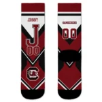 South Carolina Gamecocks Socks Custom Arrow Blocks Garnet Best Selling