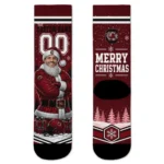 South Carolina Gamecocks Socks Custom Snowy Scene Garnet White Best Selling