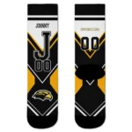 Southern Miss Golden Eagles Socks Customized Arrow Blocks Black Best Selling
