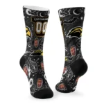 Southern Miss Golden Eagles Socks Customized Scattered Icons Black Best Selling