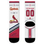 St. Louis Cardinals Socks - Custom Nautical Icons Red White