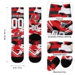 Tampa Bay Buccaneers Socks Custom Woodland Camo Red Best Selling