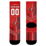 Tampa Bay Buccaneers Socks Customized Star Stripes Red White Best Selling