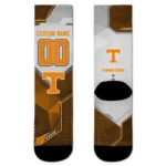 Tennessee Volunteers Socks Personalized Geometric Tech Orange Best Selling
