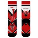 Texas Tech Red Raiders Socks Customized Arrow Blocks Red Best Selling
