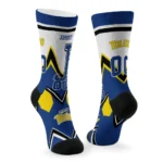 Toledo Rockets Socks Custom Arrow Blocks Blue Best Selling