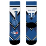 Toronto Blue Jays Socks Customized Arrow Blocks Blue Best Selling