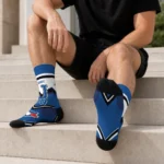 Toronto Blue Jays Socks Customized Arrow Blocks Blue Best Selling