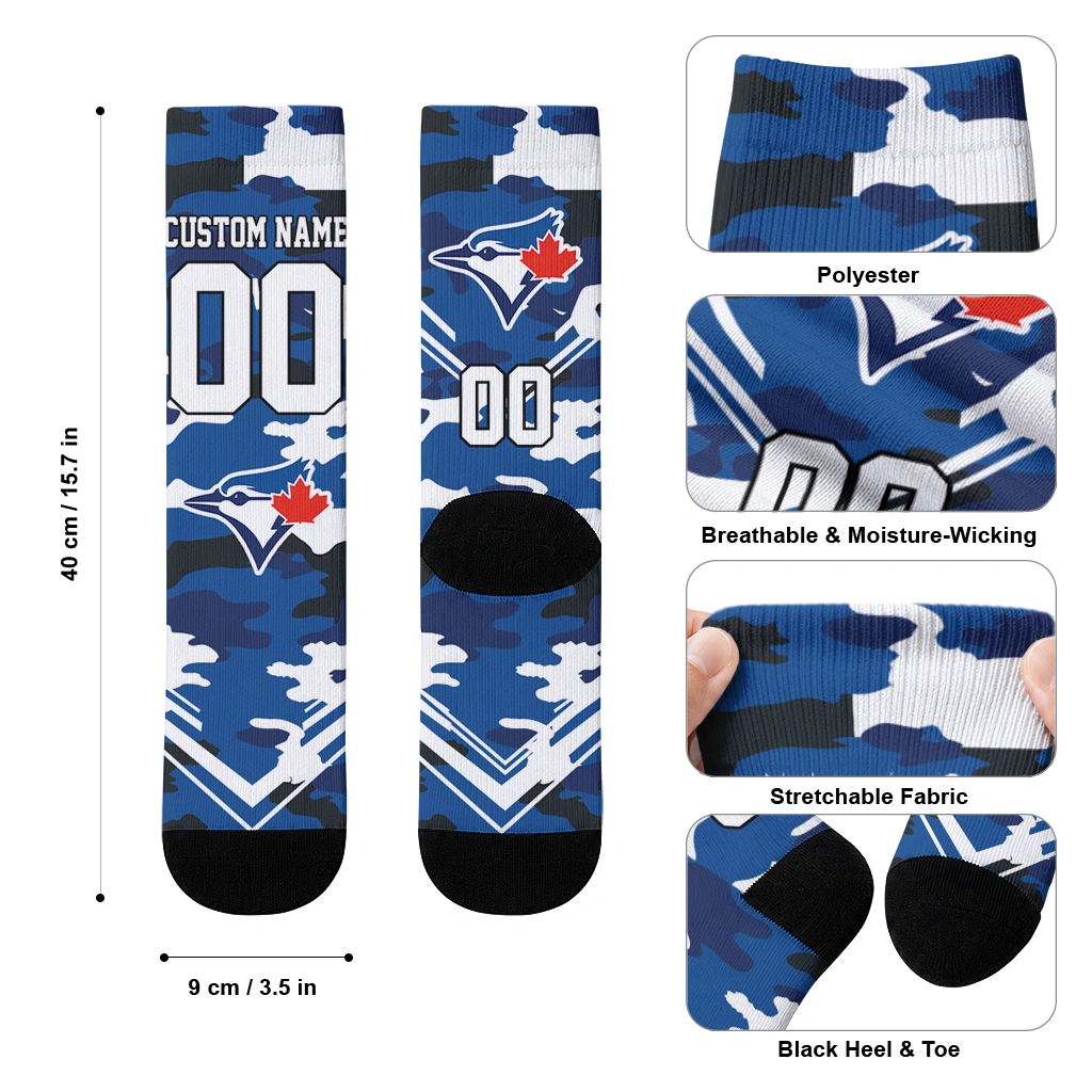 toronto-blue-jays-socks-personalized-woodland-camo-blue-high-quality.webp