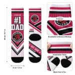 toronto-raptors-socks-personalized-pinstripe-chevron-red-white-best-selling.webp