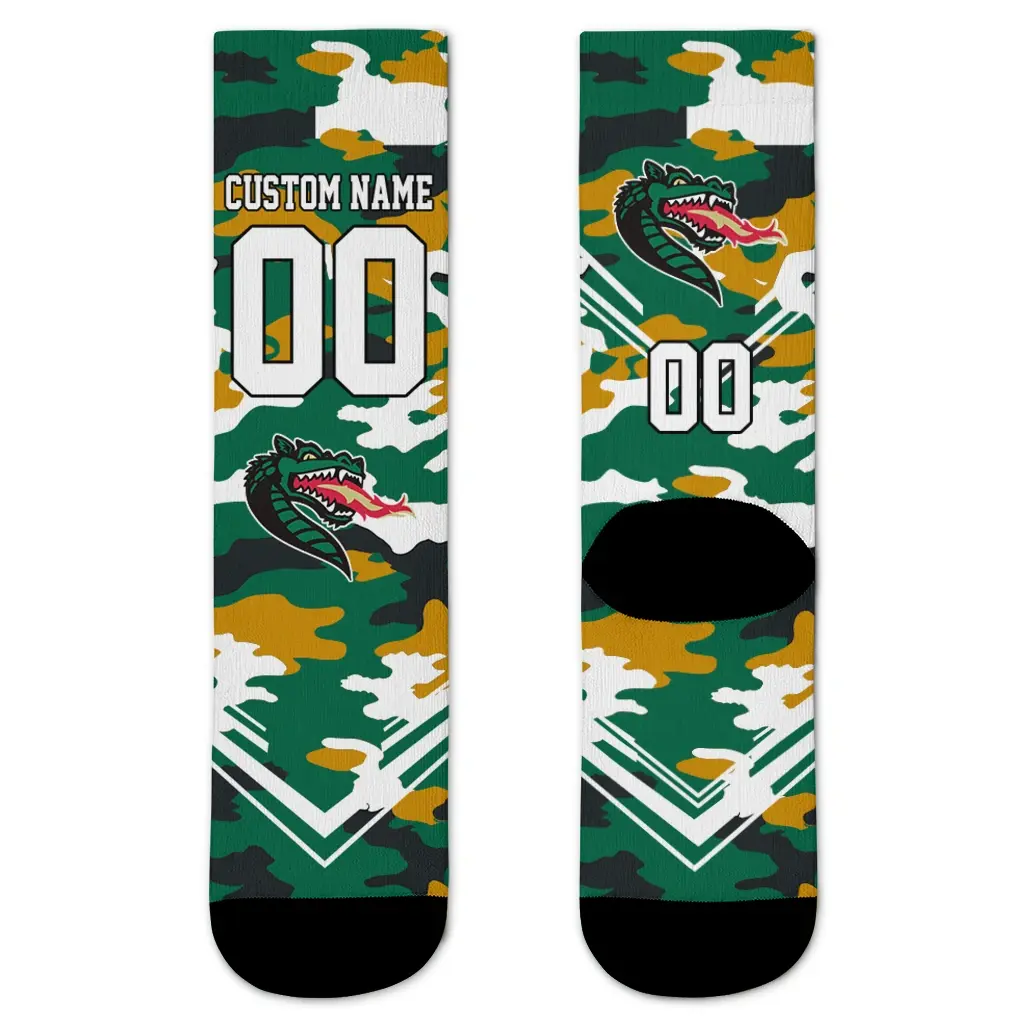 Uab Blazers Socks Personalized Woodland Camo Green Best Selling Uab Blazers Socks Personalized Woodland Camo Green Best Selling