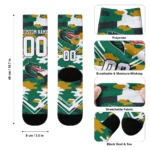 Uab Blazers Socks Personalized Woodland Camo Green Best Selling