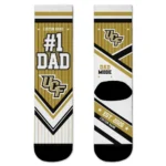 Ucf Knights Socks Custom Pinstripe Chevron Gold White Best Selling