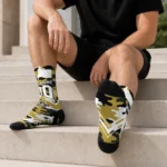 Ucf Knights Socks Custom Woodland Camo Gold Best Selling