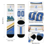 Ucla Bruins Socks Customized Nautical Icons Blue White Best Selling