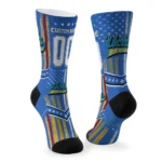 Ucla Bruins Socks Customized Star Stripes Blue White Best Selling