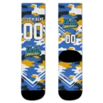 Ucla Bruins Socks Customized Woodland Camo Blue Best Selling