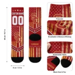 Usc Trojans Socks Personalized Star Stripes Red White Best Selling
