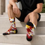 Usc Trojans Socks Personalized Woodland Camo Red Best Selling