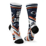 Utsa Roadrunners Socks Customized Pinstripe Chevron Orange White Best Selling
