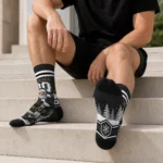 Vanderbilt Commodores Socks Custom Snowy Scene Black White Best Selling