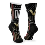 Vanderbilt Commodores Socks Custom Star Stripes Black White Best Selling