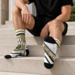 vegas-golden-knights-socks-customized-pinstripe-chevron-tan-white-best-selling.webp