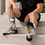 Vegas Golden Knights Socks Personalized Woodland Camo Tan Best Selling