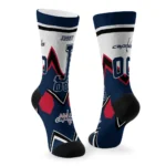 Washington Capitals Socks Personalized Arrow Blocks Blue Best Selling