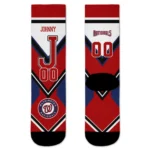 Washington Nationals Socks Personalized Arrow Blocks Red Best Selling